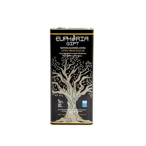 Euphoria Gift Premium natives Olivenöl extra 5 l Kanister, Produktbild