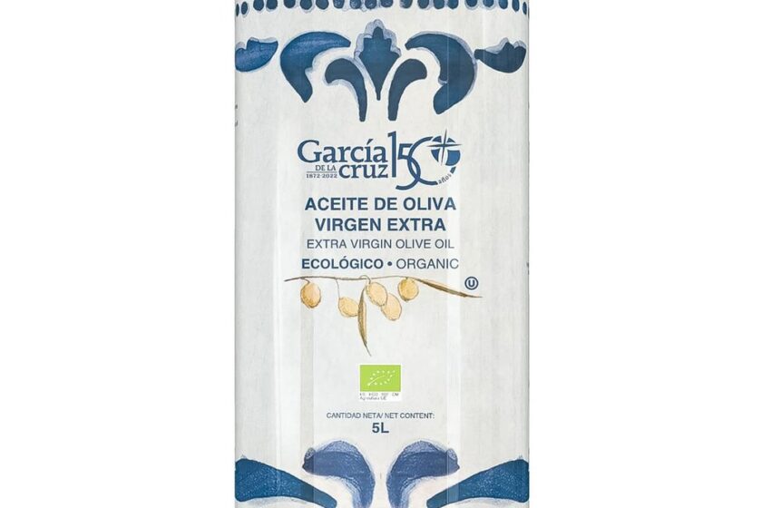 García de la Cruz Bio natives Olivenöl extra (Aceite de Oliva Virgen Extra Ecológico) in der 5-Liter-Dose, Produktbild