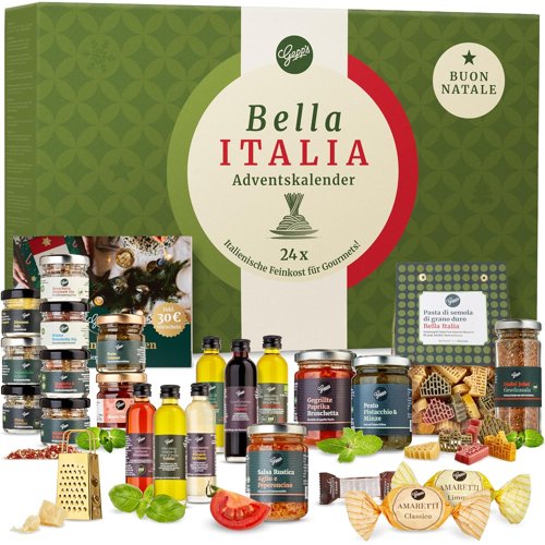 Gepp’s Feinkost Adventskalender Italien – Produktbild bei Amazon