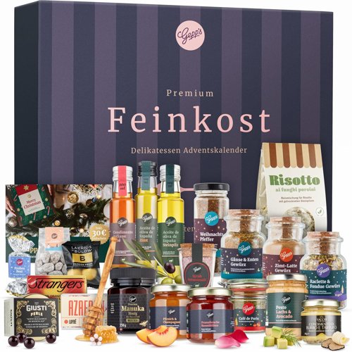 Gepp’s Feinkost „Premium Gourmet“ Adventskalender – Produktbild bei Amazon