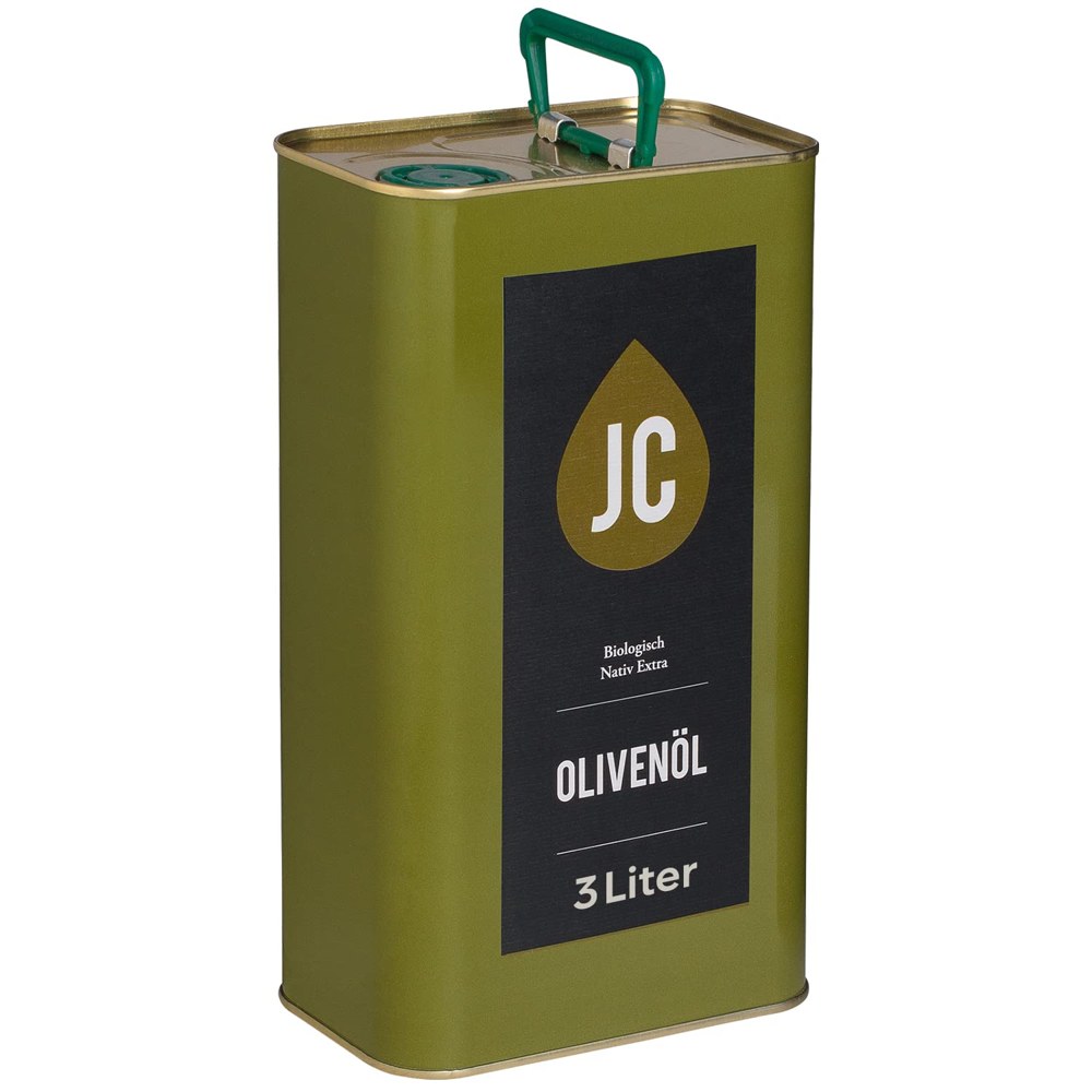 JC Bio Olivenöl Kalamata nativ extra im 3-Liter-Kanister, Produktbild