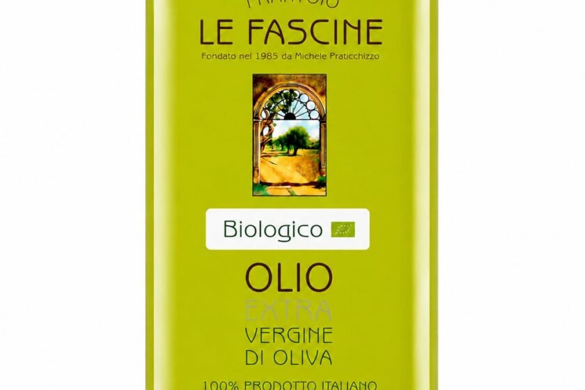 Le Fascine Bio natives Olivenöl extra Peranzana in der 5-Liter-Dose, Produktbild