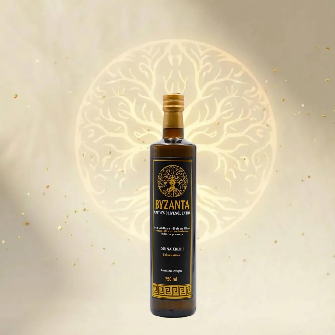 BYZANTA Black Édition Chemlali Olivenöl 750 ml – Produktbild bei Amazon