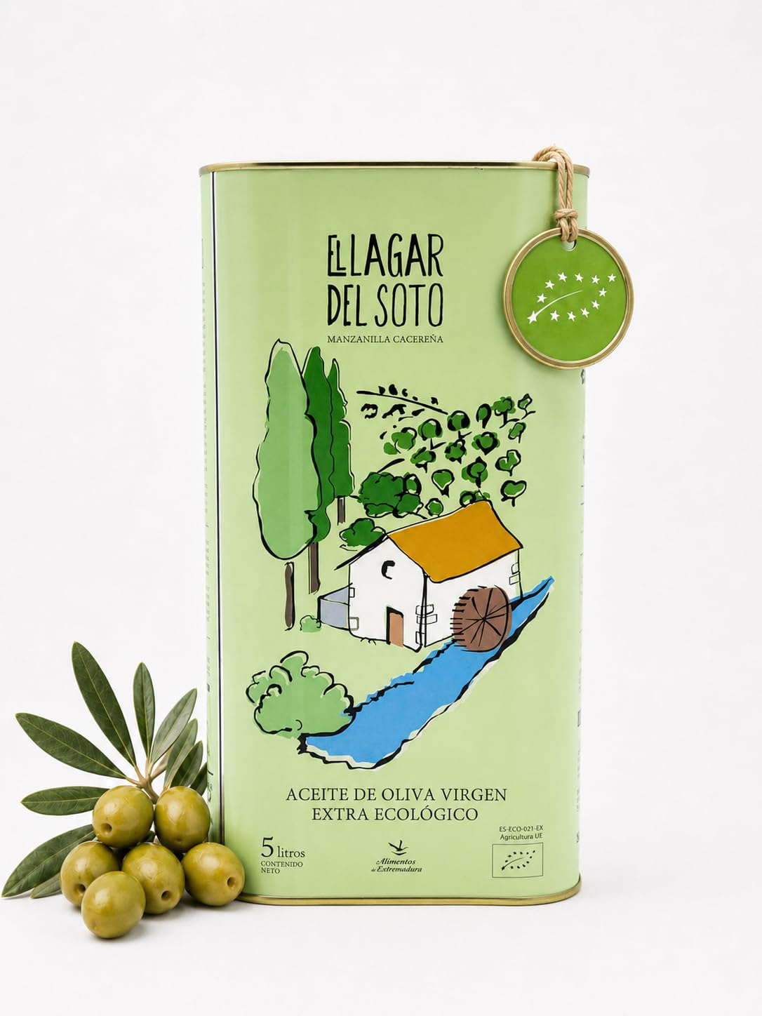 Las Valdesas Bio Olivenöl 5 l – Produktbild bei Amazon
