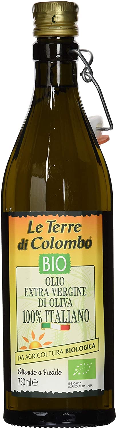 Le Terre di Colombo Bio Olivenöl 750 ml – Produktbild bei Amazon