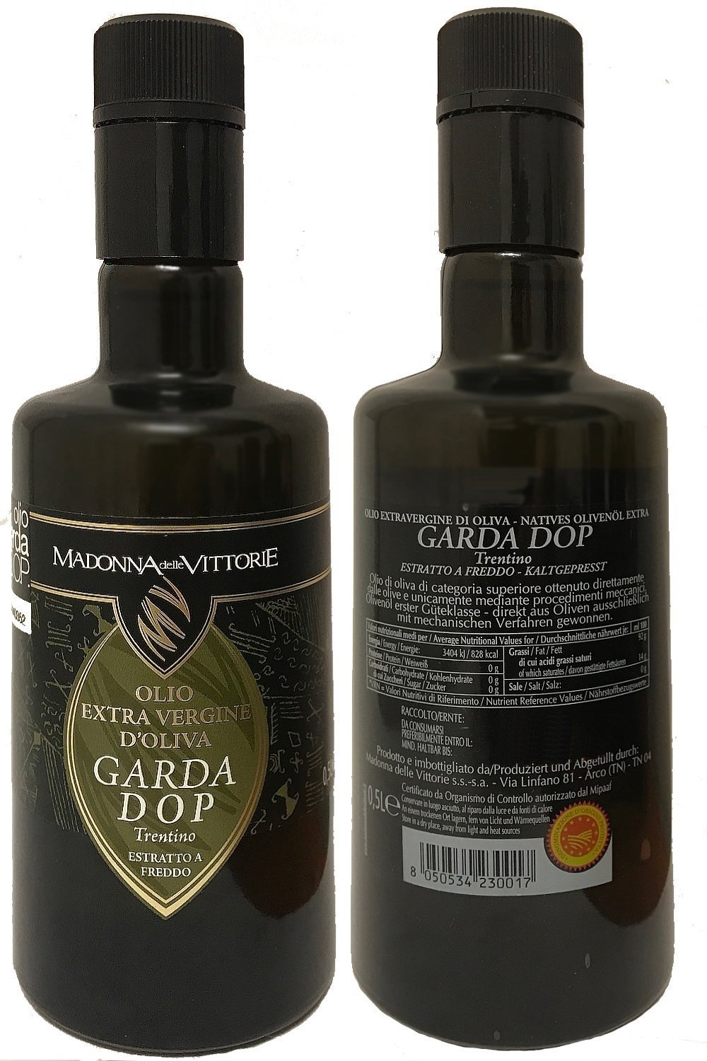 Madonna delle Vittorie Garda DOP 500 ml – Produktbild bei Amazon