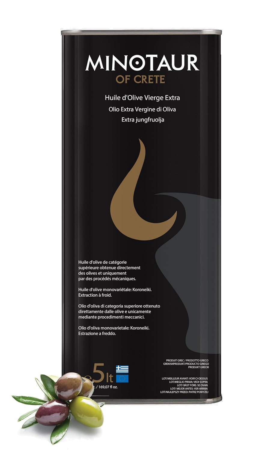 Minotaur of Crete Olivenöl 5 l – Produktbild bei Amazon