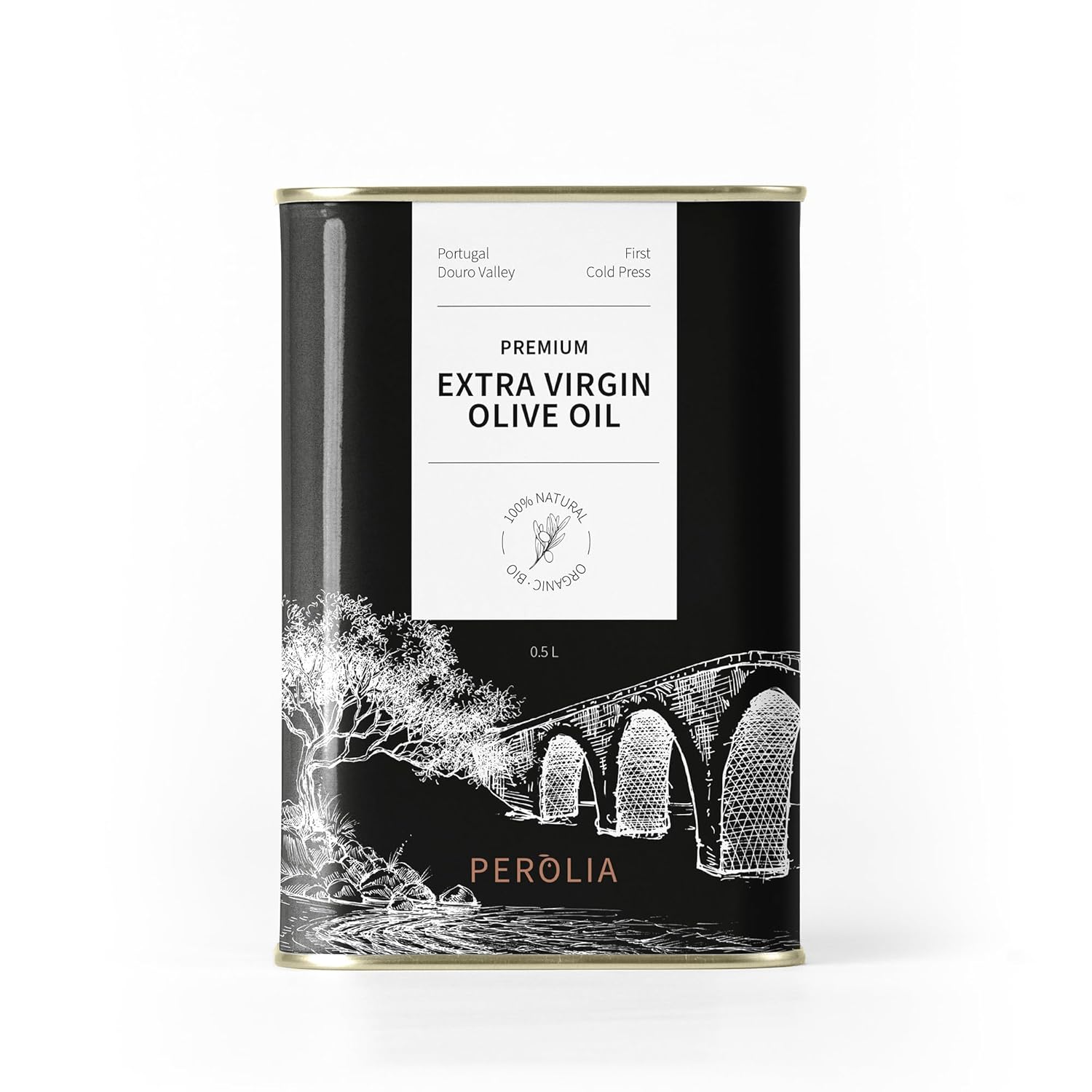 Perolia Premium Olivenöl aus Portugal 500 ml – Produktbild bei Amazon