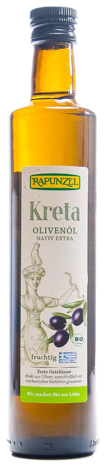 Rapunzel Bio Olivenöl Kreta P.G.I. 500 ml – Produktbild bei Amazon