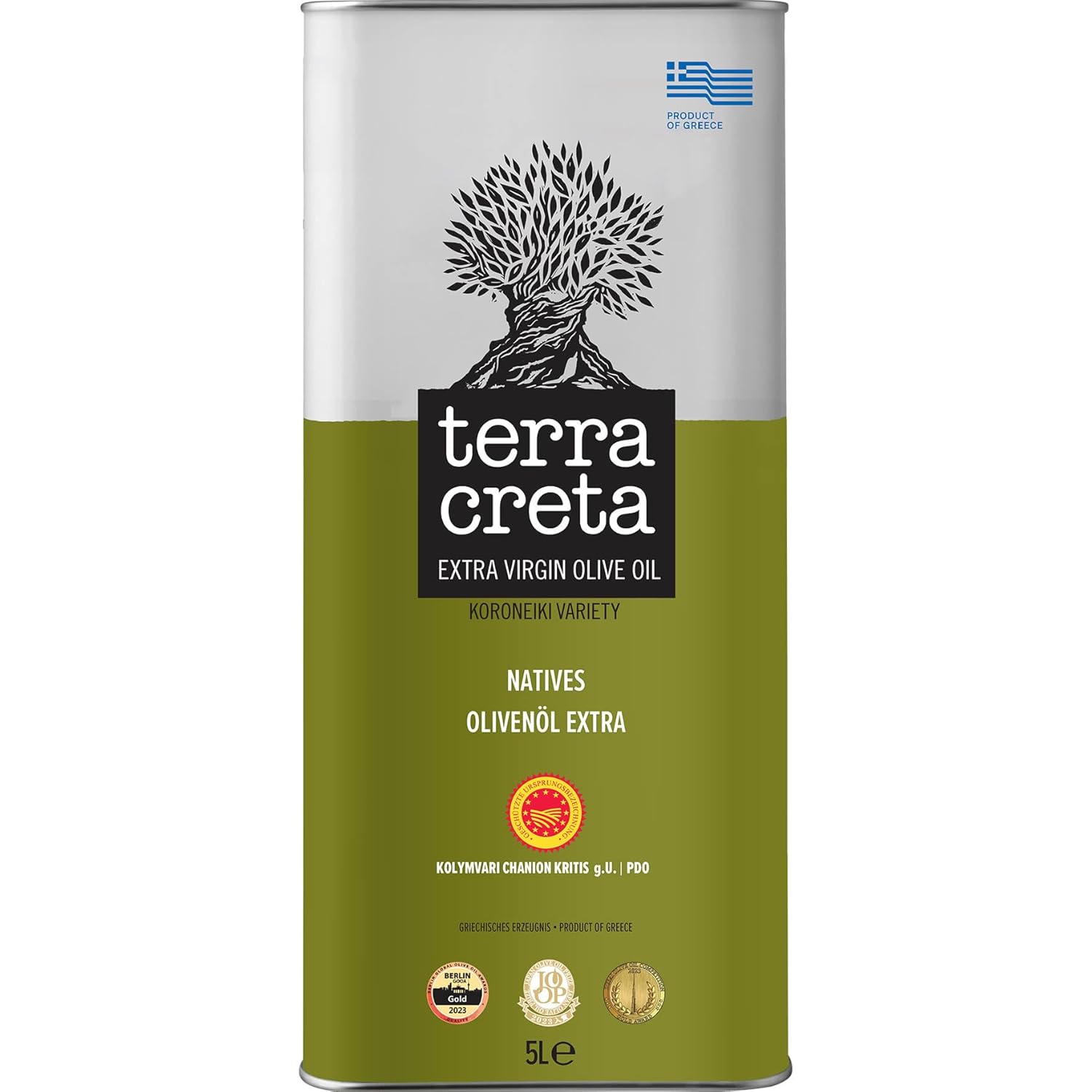 Terra Creta PDO Kolymvari 5 l – Produktbild bei Amazon