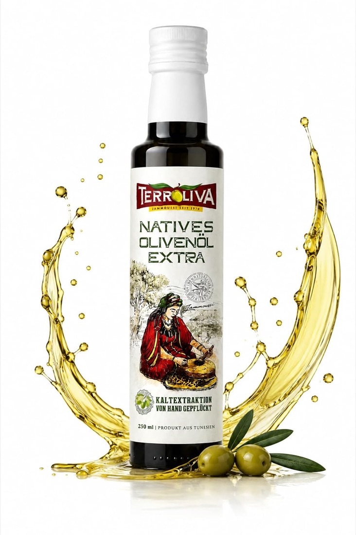 TERROLIVA Chemlali Olivenöl 250 ml – Produktbild bei Amazon